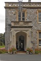 The 'Elizabethan' style entrance.