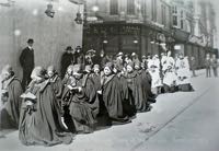 Nuns kneeling