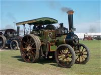 The traction engine of J Hancock & Son