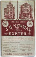 The 1886 J H Newman catalogue