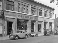 The Victoria Hall was replaced by Rowe Brothers