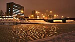 Ice under the Exe Bridge