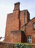 An elaborate chimney