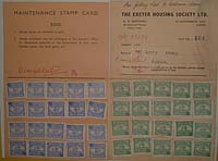 Exeter Housing Society" Tenants Rent Payment Card