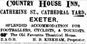 Advert for March 1897.