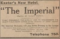 An advert from 1923