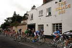 Tour of Britain pass the Village Inn