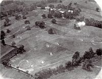 The Countess Wear course from the air - early 1930s.