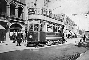 Sidwell St tram
