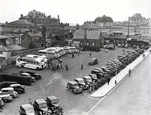 Paul Street carpark 1950s