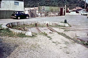 The turntable at the Piazza in the 1960s