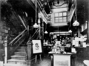 The interior of the High Street shop