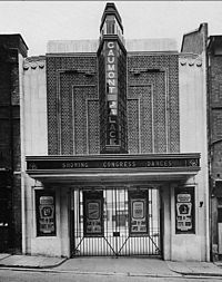 Original 1930s front entrance.