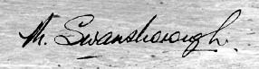 Maurice Swansbourough's signature