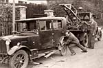 Car crash in Magdalen Road