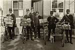 Bicycle postmen