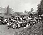 Vicars tea party 1912