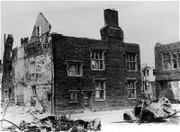 The sorry state of the building after the May 1942 blitz