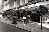 The frontage of Dingles