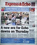 The last daily Express and Echo
