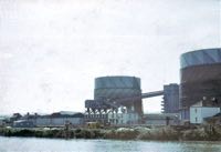 The gasworks at Haven Banks in the 1960s