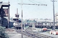 The sidings for the gasworks in 1971