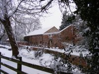 The mill in the snow