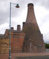 Bottle kiln at Stoke on Trent.