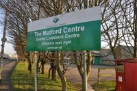 The main signage for Matford.