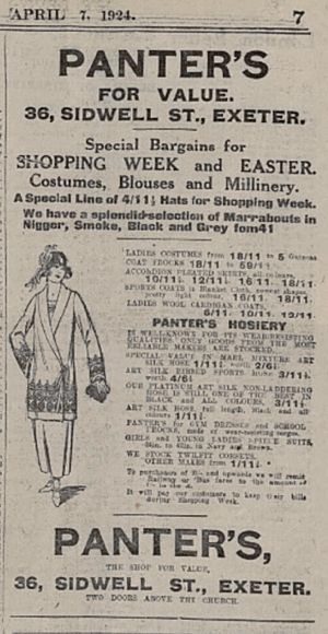 An advert from 1924.