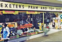 The post war Pram and Toy Shop