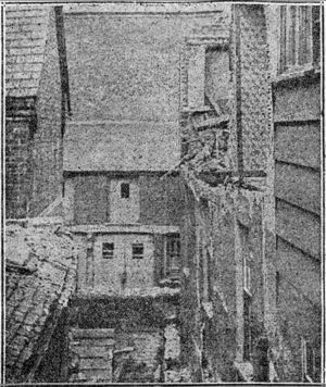 Collapse of Exeter Tenements.