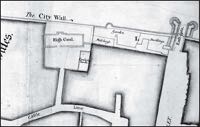 Detailed plan of the grounds and buildings of the High Gaol