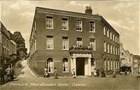 Poples New London Inn was opened in 1794.