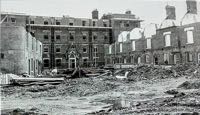 Demolition of Mermaid's Yard, including Follett's Building