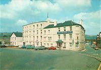 A colour postcard of the hotel from the 1960s