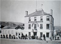 The Railway Hotel before the large extension was added