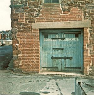 The doors for the bonded store. Photo Nigel Bush.
