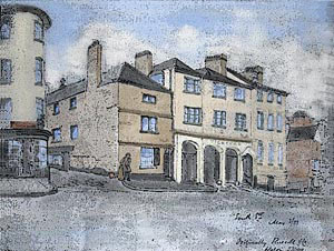 Drawing of the Bear Inn