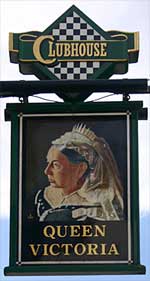 Queen Victoria Sign