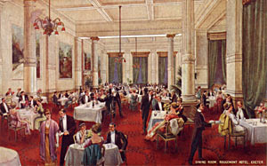 The Rougemont dining room