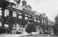 Front of the Episcopal Middle School - 1920s.