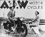 AJW Motorcycles advert 1937