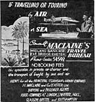 Maclaines Travel advert