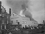 The City Brewery burns