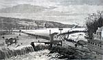 Flooding at Cowley Bridge 1866