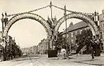 Queen Victoria's Diamond Jubilee arch in Sidwell Street