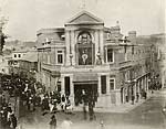 Theatre Royal after the fire 1887