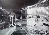 The pool when it was newly opened