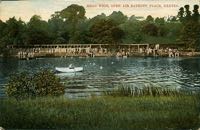 Head Weir Open Air Bathing Place 1910.